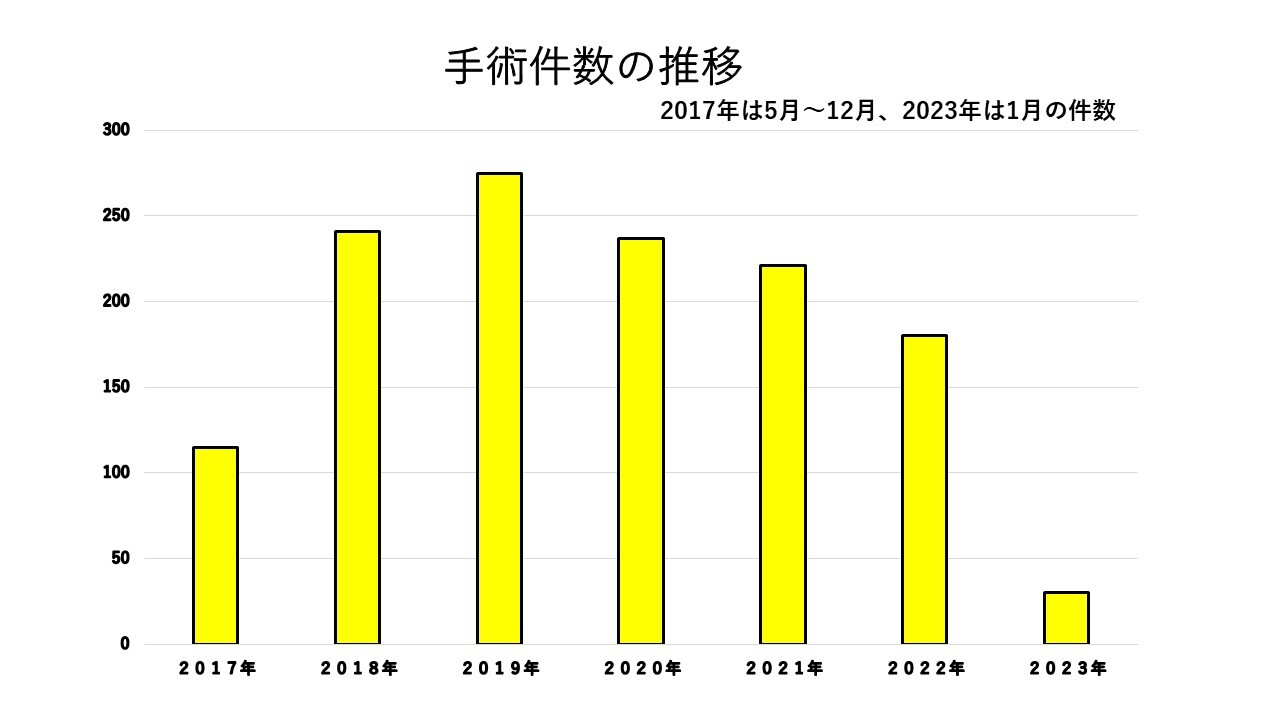 手術実績